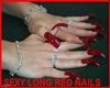 [MAU]SEXY RED FURY NAILS