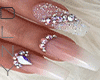 French Diamond Nails