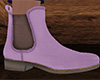 Lilac Chelsea Boots (M)