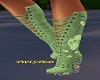 Calliope Lt Green Boots