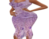 violet overthrow dress