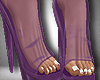 Purple Clear Heels