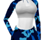 Camo fit blue