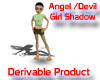 Angel Devil Shadow