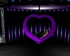 Purple/Blue Heart Swing