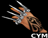 Cym Warrior Knives Ring
