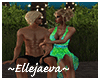 Island Beach Log Kiss