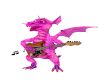 Animated Pink Dragon
