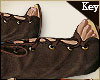 (Key)Lace up Brown