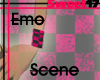 Emo/Scene wristband pink