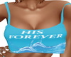 Teal 'His Forever' Cami