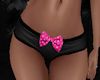 Pink bow bottoms