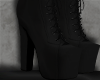 Black Boots - Lace