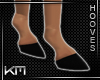 +KM+ Hooves Small Blk