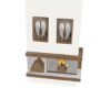 Angel Wings Fireplace