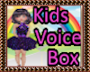 Kids Cute Voice Box