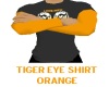 tiger eye shirt orange