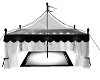 black & white party tent