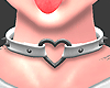 White Heart Collar