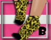~Leopard Sock Yellow