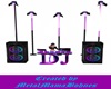 Neon DJ booth