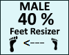 Feet Scaler 40%
