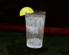 (SL) Water glass w lemon