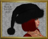 (AL)SANTA HAT BLACK