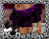 !LK! Velvet Purple Skirt