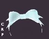 CRF* Blue Hair Bow
