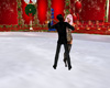 skating couple dance