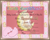 Lilianna Birth Certifica