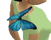 Butterfly bue animated