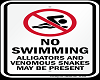 Beware Snakes sign