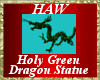 Holy Green Dragon Statue