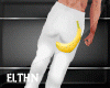 lEl Banana White Pants