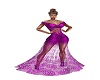 Purple neta gown