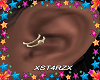 Gold Daith Ear Piercing