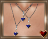 Ⓑ Blue Heart Necklace