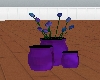 LL-Blue fern vases
