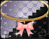 N l Pink Bow Anklet