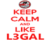 ! Keep Calm Legal Poster