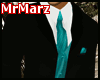 Grooms Teal Tux