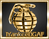 |bk| Grenade Chain Gold