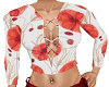 Red Poppies Top