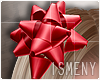 [Is] Xmas Gift Bow Red