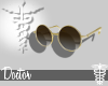 ☤ Gold Sunglasses