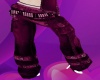 (RTM)Purple jeans pants