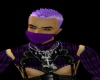!Purple rave mask M