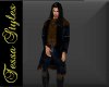 *TS* Long Overcoat Blu